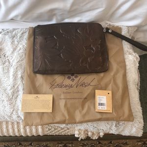 Patricia Nash Leather Clutch